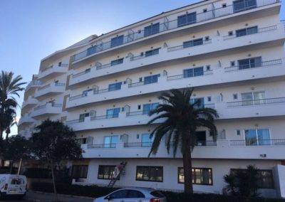 fachada rehabilitada en mallorca