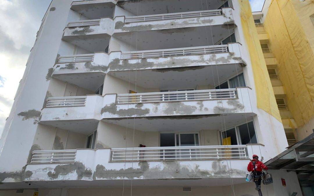 Restauraciones de hotel en Porto Colom (Mallorca)