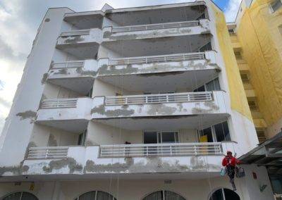 Restauraciones de hotel en Porto Colom (Mallorca)