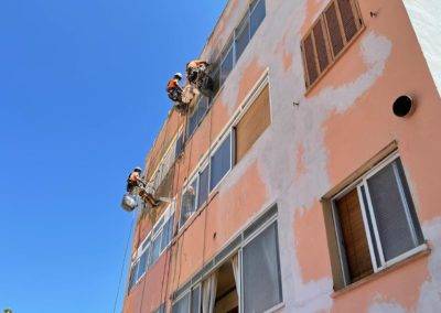 saneamiento fachada y pintado arenal 2
