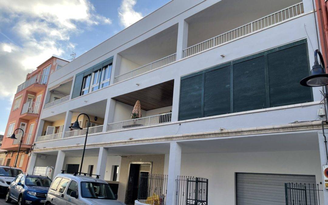 Trabajo en Fachada de Calle Morales 7 en El Molinar