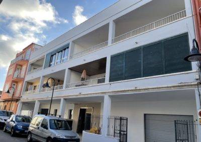 Trabajo en Fachada de Calle Morales 7 en El Molinar