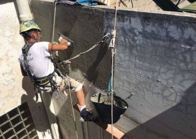 eestauracion de forjado en cubierta de terrazas